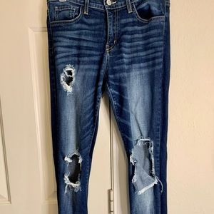 Women’s Flying Monkey skinny jeans.